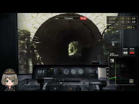 Japanese Rail Sim: Hakone Town of Natural Beauty and HotSprings Gameplay #japaneserailway #traingame