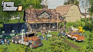 ABANDONED FARM AUCTION We Bought The Property! (1970's BARN FINDS) | Farming Simulator 2019