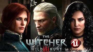 WITCHER 3 |UNREAL ENGINE 5 CONCEPT |NEXT GEN GRAPHICS