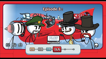 Henry Stickmin Collection : Episode 3 - Infiltrating the Airship | All Choices, Fails & Endings