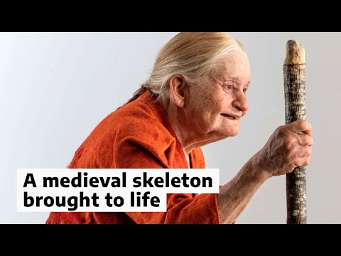 A medieval skeleton brought to life