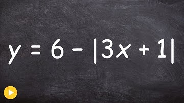 Learn how to graph an absolute value equation with multiple transformations