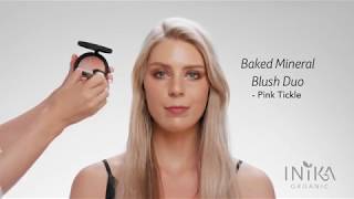 How To Baked Mineral Blush Duo Inika Organic