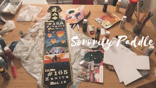 Paddle DIY Sorority Paddle