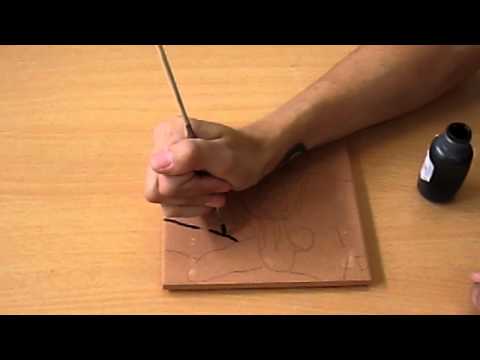 How to Paint a Ceramic Tile