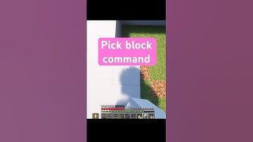 Pick block | Minecraft hacks
