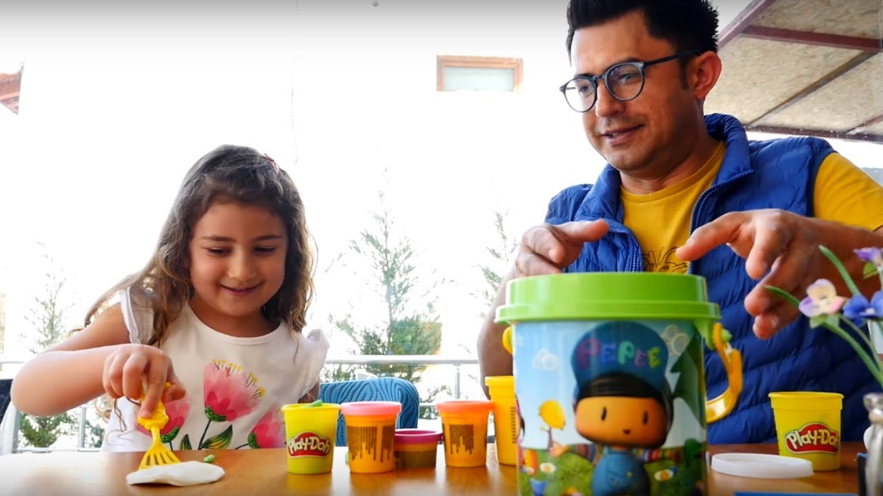 Pepee ile Oyun hamurundan gözleme