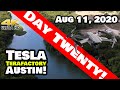 Tesla Gigafactory Austin 4K 8/11/20 - Tesla Terafactory Austin TX - Exploring the East Side