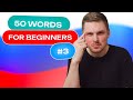 Russian Vocabulary - 50 words per week #3 | A1 level