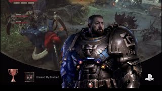 Easiest way to get Unhand My Brother Trophy in Warhammer Space Marine 2