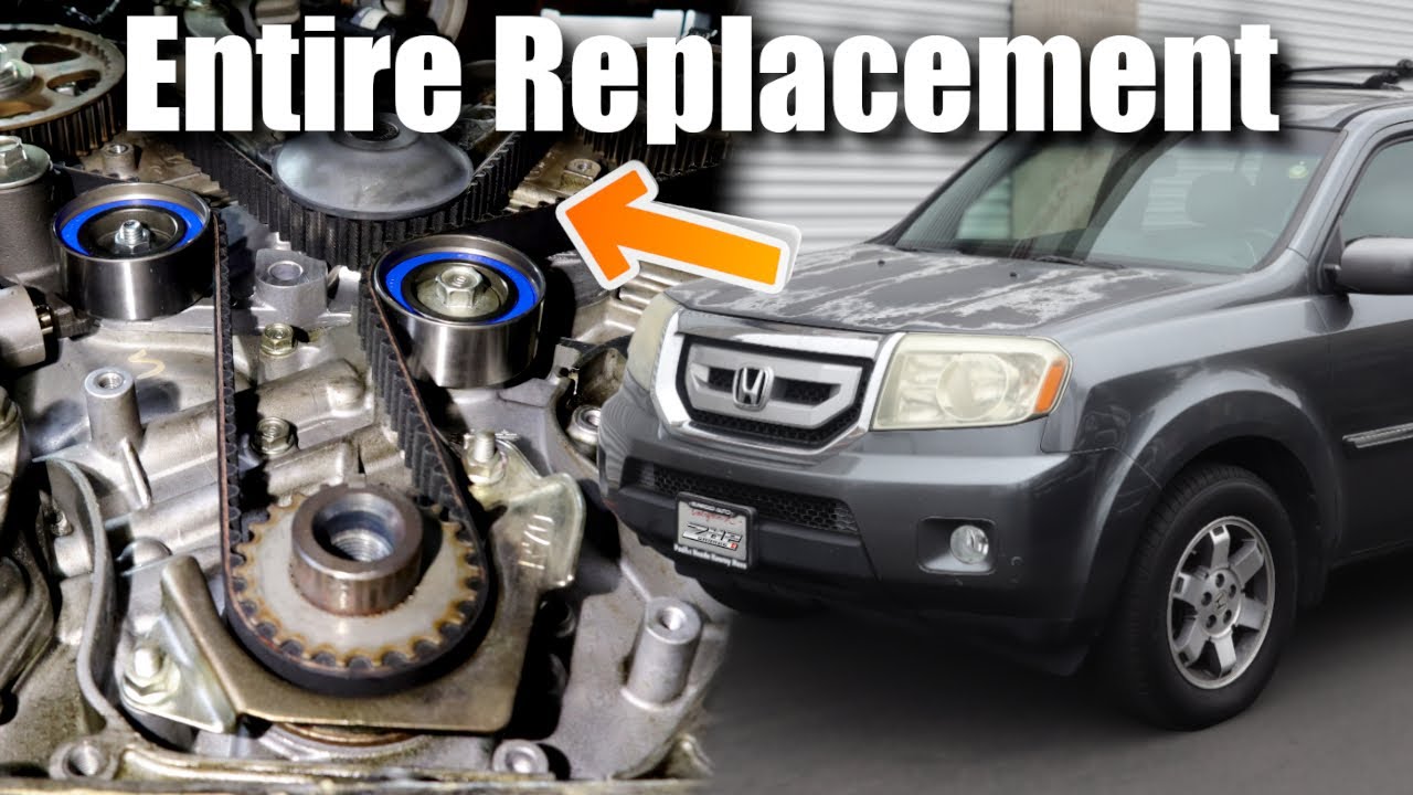How To Replace Timing Belt on Honda Pilot (2009 - 2015) - EVERYTHING YOU NEED TO KNOW