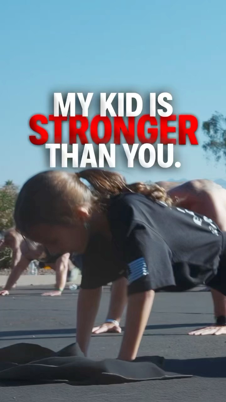 MY KID IS STRONGER THAN YOU