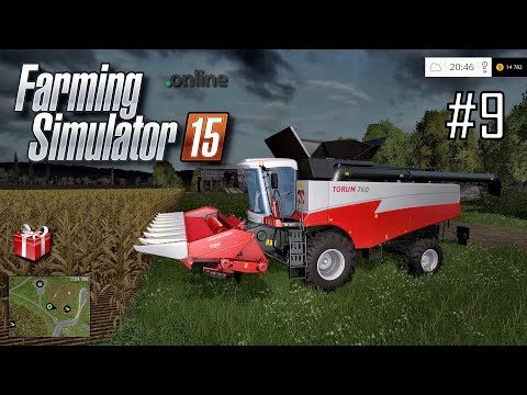 Видео: Farming Simulator 2015 - Збираемо Кукурузу #9