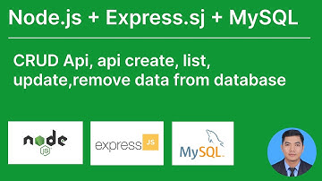 rest api crud node.js express.js and mysql