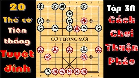 20 THẾ CỜ KHAI CUỘC TIÊN THẮNG TUYỆT ĐỈNH 3B