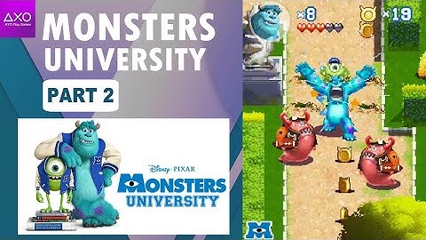 Mike &  Sulley mulai menakut-nakuti murid |Monsters University | Java Game (Part 2)
