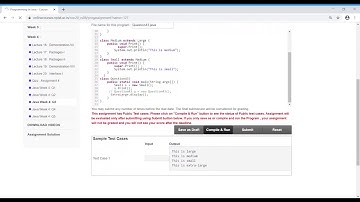 Week 4 NPTEL Programming in Java  Assignment Quiz & programming    answers 2020