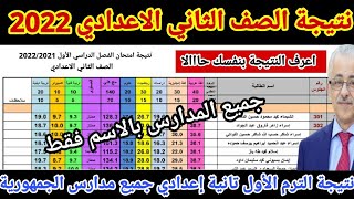 نتيجة تانية إعدادي الترم الثاني 2022, بالاسم فقط نتيجة الصف الثاني الاعدادي الترم الأول جميع المدارس