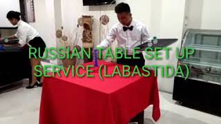 HPC 3 ( RUSSIAN TABLE SET-UP) LABASTIDA