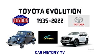 TOYOTA EVOLUTION (1935-2022) ,  CAR HISTORY TV