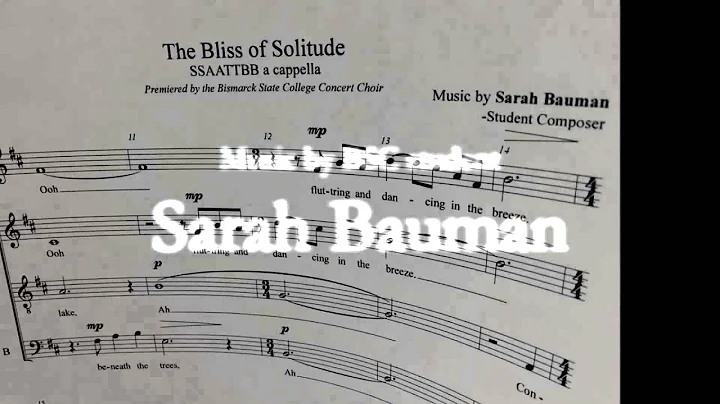 The Bliss of Solitude - By Sarah Bauman