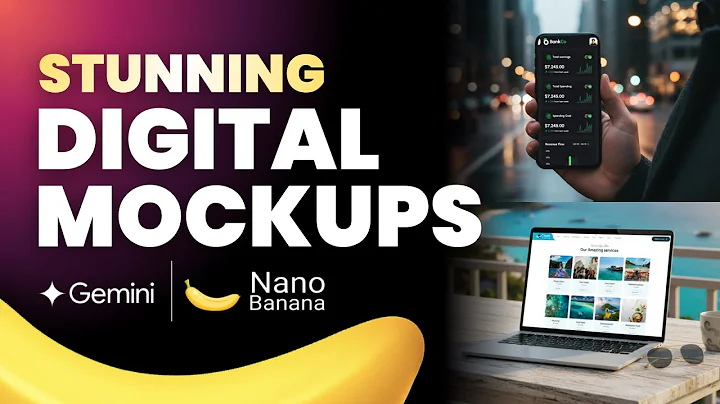 How I Make Stunning DIGITAL MOCKUPS Fast with Nano Banana AI