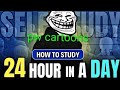 24 Hours Self Study in a Day 🤫 | Khelega Study