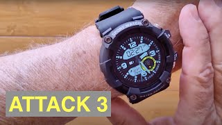 Lokmat Attack 3 Ip68 Waterproof Bluetooth Calling Ruggedized Smartwatch Unboxing And 1St Look