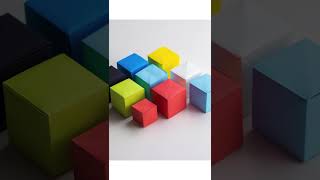 Origami Cube | Paper Cube | DIY #shorts