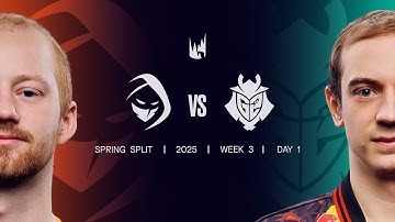 RGE v G2 | 2025 LEC Spring | Week 3 Day 1 | Rogue vs. G2 Esports Game 2