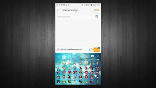 Turkish keyboard for Android screenshot 1