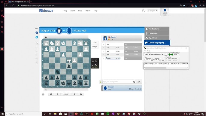 HorviG universal chess bot on chess.com, lichess, flyordie, playok,  chesscube, chessfriends, etc. 