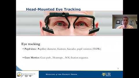 Ahmed Ghazi - Eye tracking technologies in surgical training