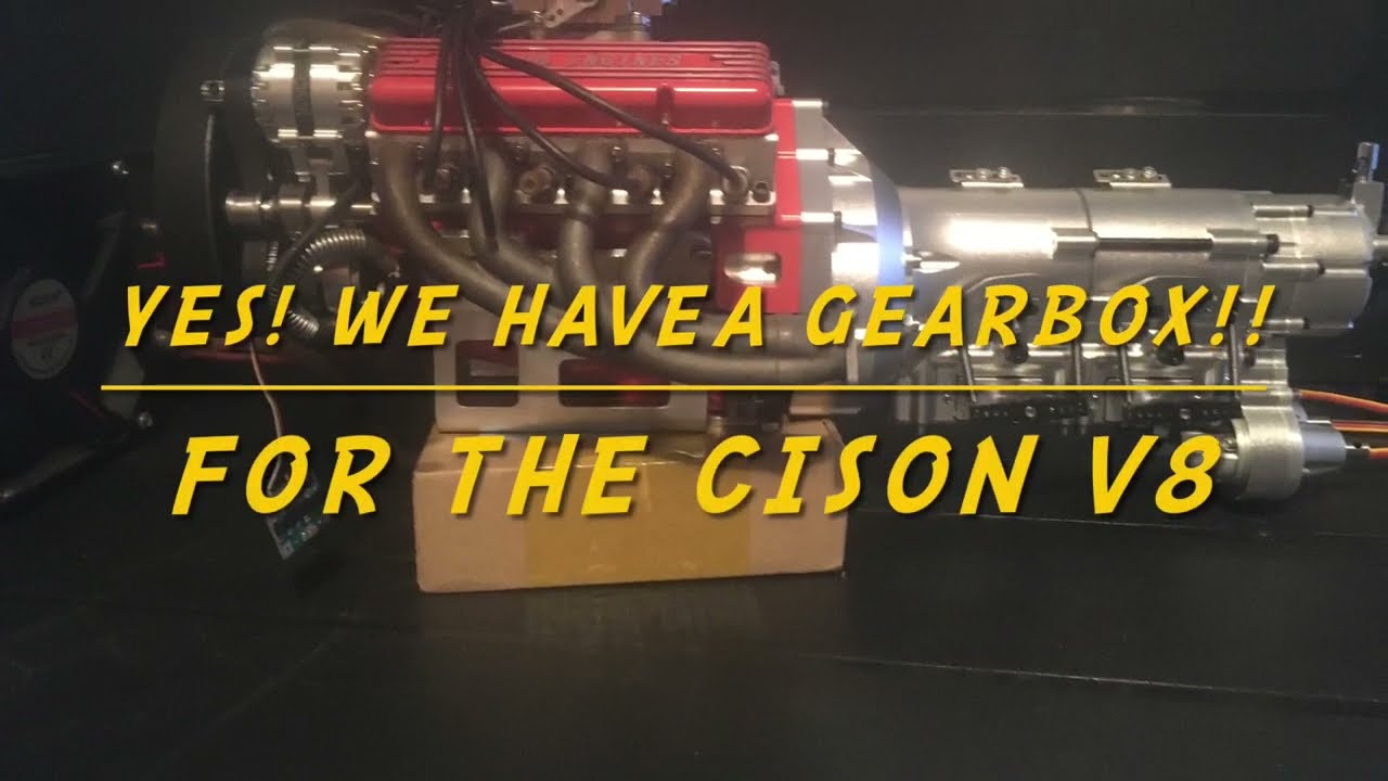 НОВАЯ КОРОБКА ПЕРЕДАЧ ДЛЯ CISON V8!!!!!!