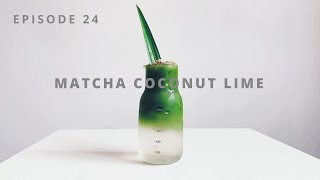 Fresh out of the Coconut and into our Matcha recipe (ASMR + Calming music)