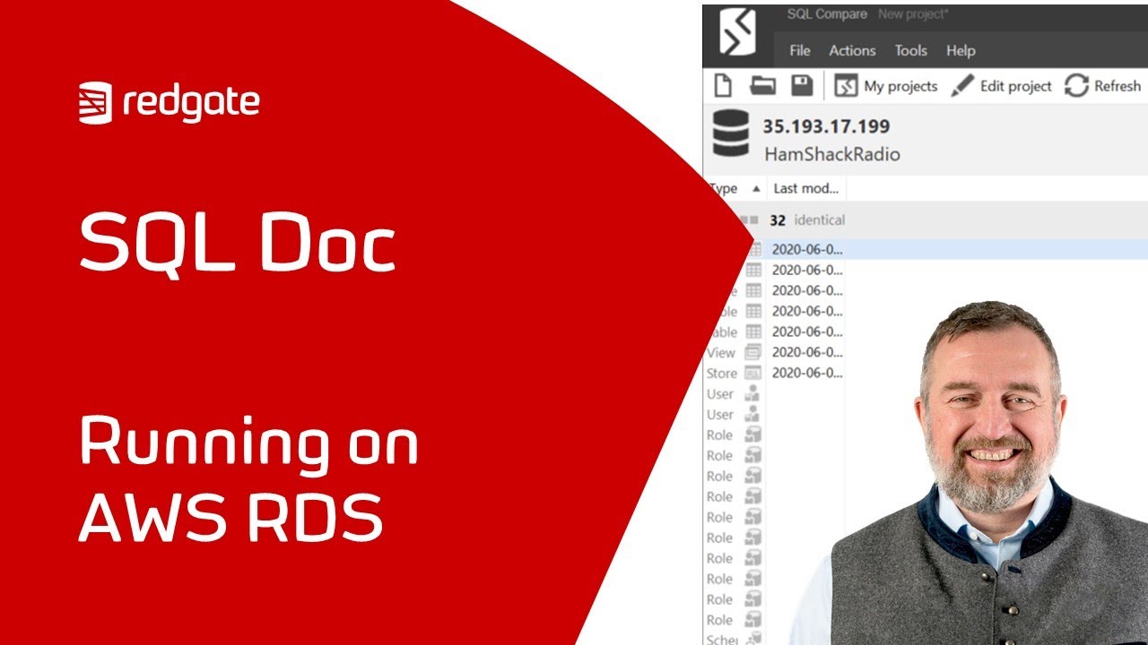 SQL Doc Running on AWS RDS