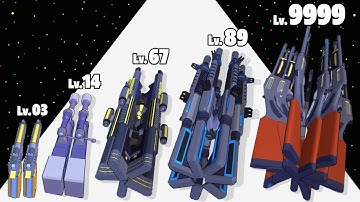 Weapon Run Gun Clans - Level Up Gun Max Level Gameplay (New Update)