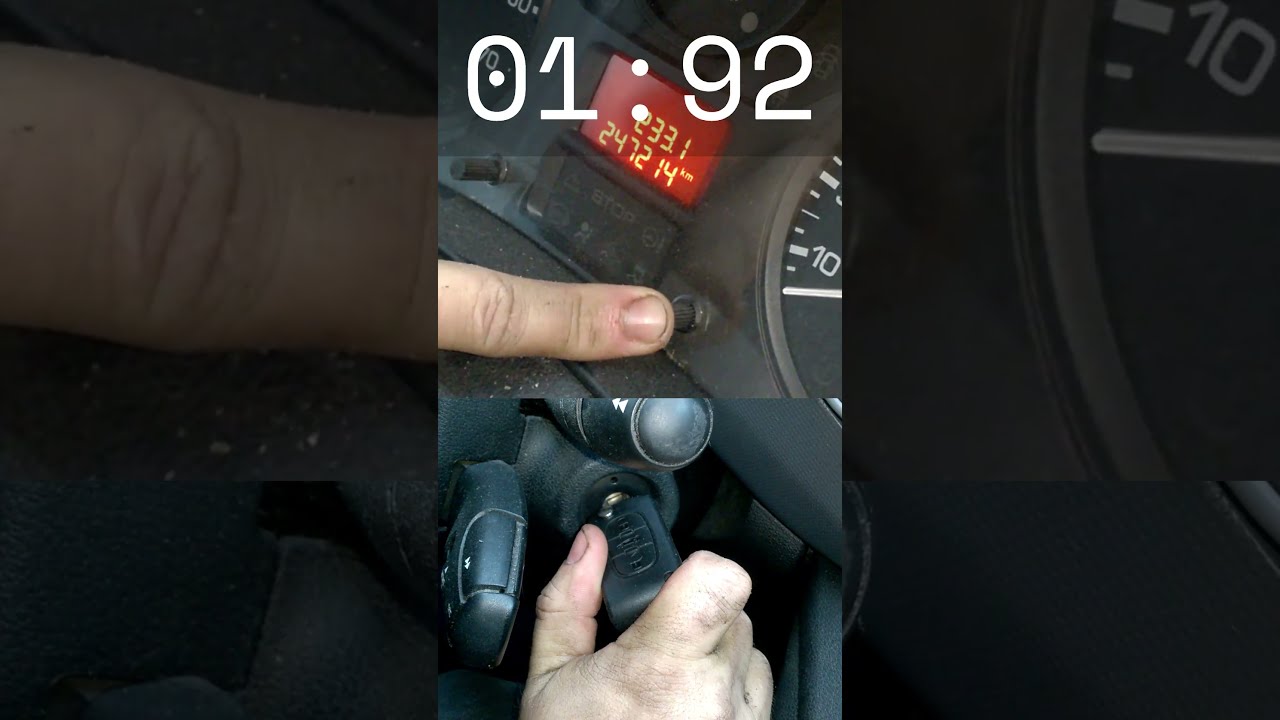 Peugeot Partner / Citroen Berlingo сбрасывает сервисное масло и ключевой свет / Blaze