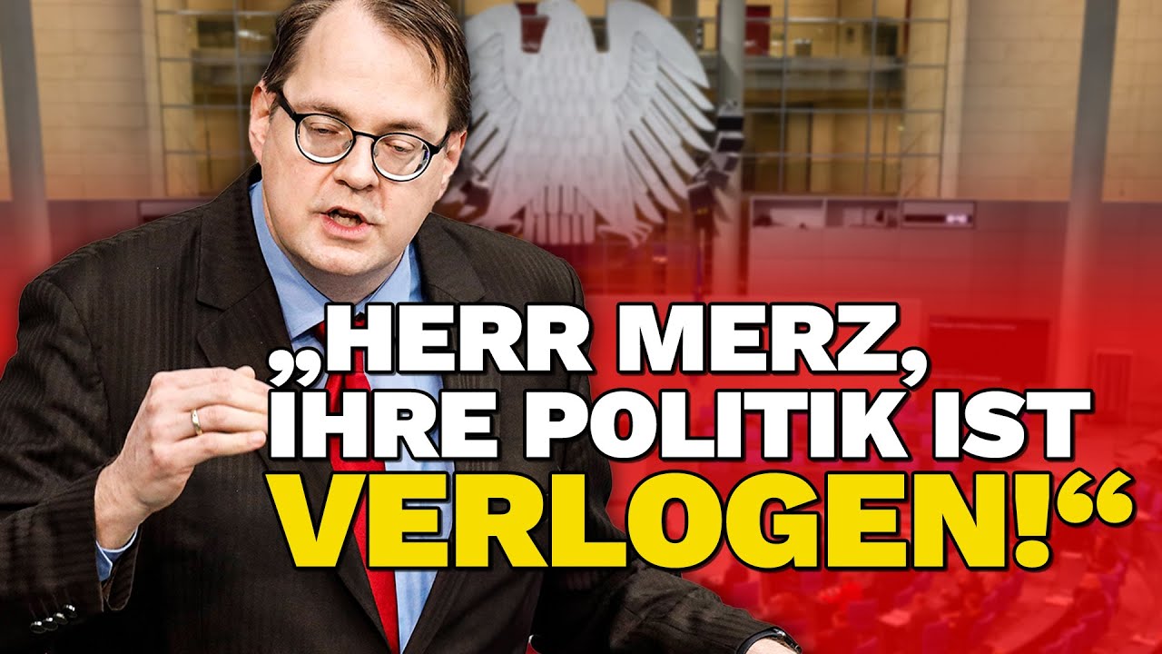 BRANDREDE Zum Finanzpaket: Sören Pellmann Rechnet Mit Friedrich Merz Ab!