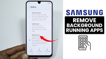 How to Stop Active Background Running Samsung Apps
