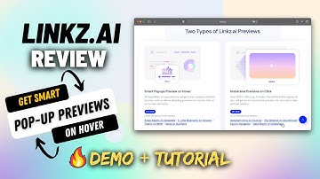 Linkz ai Review, Demo + Tutorial | Add Smart Link Pop-up Preview on your Website