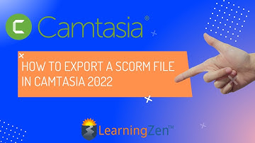 How to Export a SCORM file in Camtasia 2022