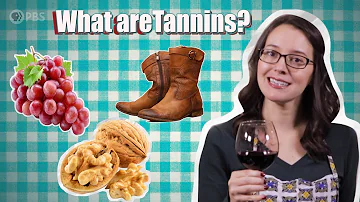Are there tannins in blueberries?
