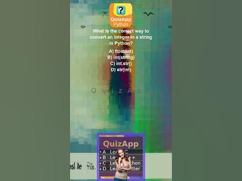 Python What is the correct way to convert an integer to a string in ...