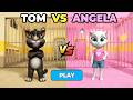 Talking Tom Cat vs Talking Angela Prison Run Obby New Update - Roblox All Bosses Battle All Items