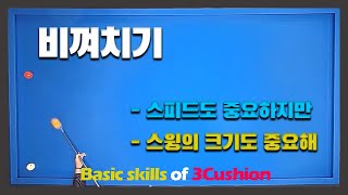 비껴치기/스윙의 크기를 이용해 만드는 앵글변화