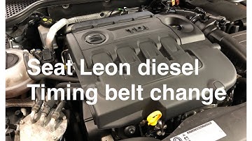 Seat, VW, Skoda 1.6 Tdi timing belt change. Cffb cambelt change. Step-by-step guide.