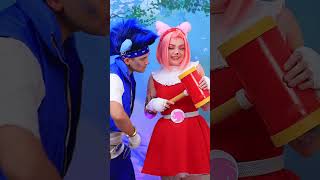 ¡Sonic y Amy Rose! ¡Historia de amor! #shorts