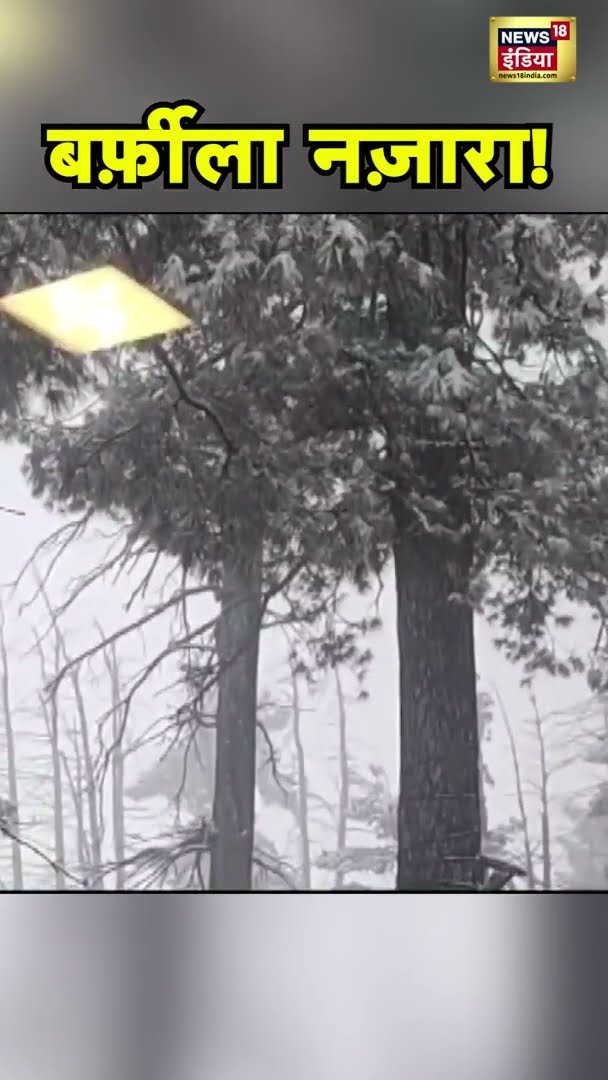 जम्मू कश्मीर के Baramulla में बर्फ़बारी का शानदार नज़ारा | #Snowfall | #Shorts