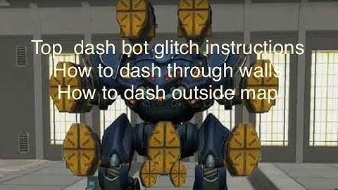 Top Guidelines to dash through buildings/walls/outside map in war robots| Part 1